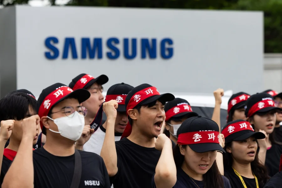 A 45,000-person labor strike at Samsung’s memory chip plants could throw a wrench into the AI boom