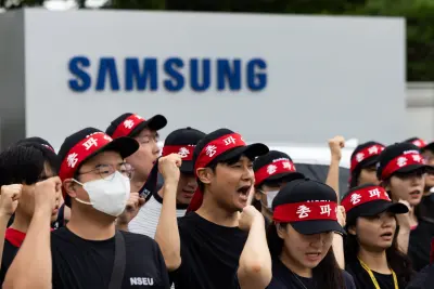 A 45,000-person labor strike at Samsung’s memory chip plants could throw a wrench into the AI boom