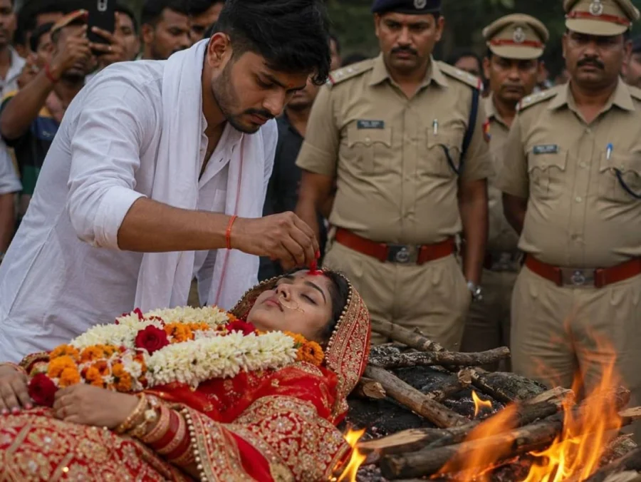लाश की मांग में सिंदूर भरा, अंतिम संस्कार से पहले शादी की रस्में निभाईं; हत्या के आरोप में गिरफ्तार
