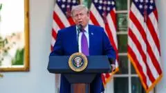 Trump warns 'clock is ticking' for Iran as peace progress stalls