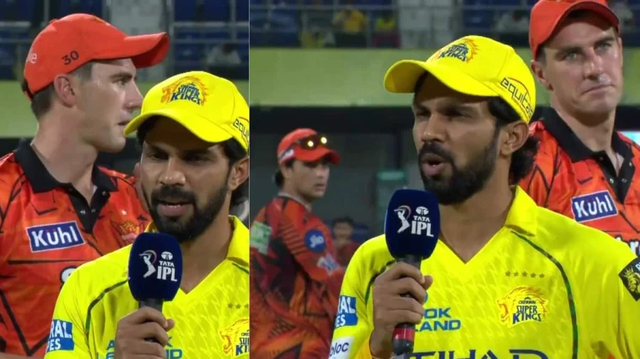 WATCH: Pat Cummins 'Baffled' Reaction To Ruturaj Gaikwad's Decision To Bat; Abhishek Agrees