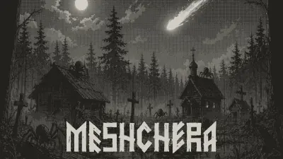 Check out Meshchera, an atmospheric match-three game for Playdate set in a haunted marsh