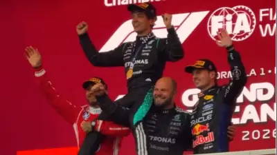 WATCH: Hamilton, Verstappen And Bono Celebrate Antonelli’s Historic Win; Video Goes Viral