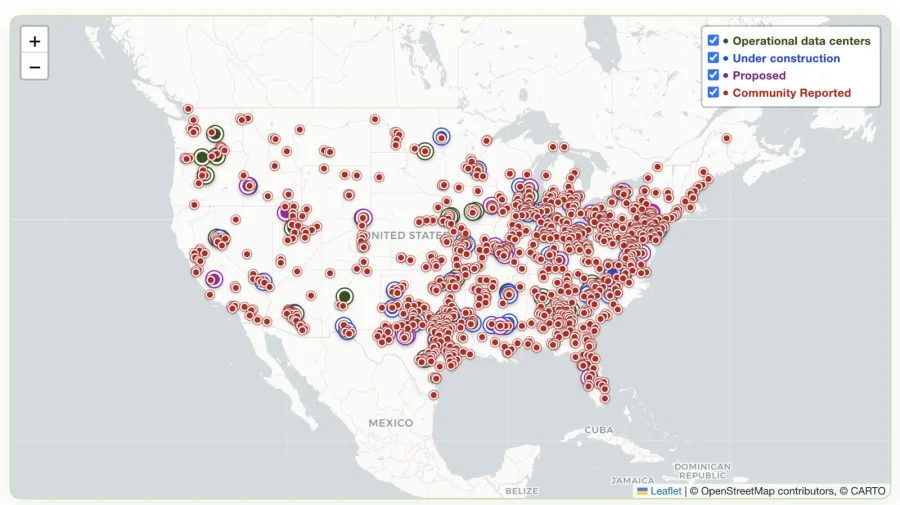 Erin Brockovich launches a crowdsourced AI data center map