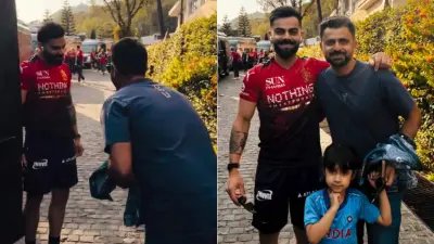 WATCH: Virat Kohli's Moment With Old Friend And His Daughter Wins Hearts: 'Papa Is Also Kohli'