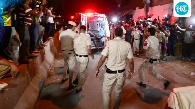 Dozens injured after building falls on canteen in Delhi's Saidulajab
