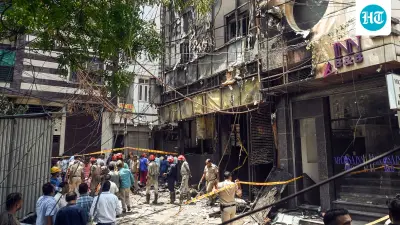 'Woman jumped holding her child tightly, there was no way out': Distressing Delhi fire scenes
