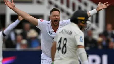 0,0,W,0,W,W: Ollie Robinson's Lethal Lord's Spell Sparks Huge Vaibhav Sooryavanshi Question