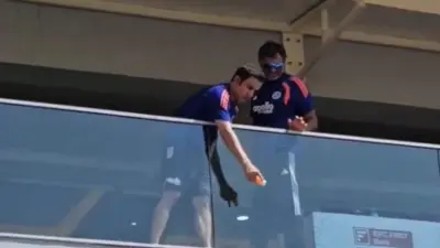 WATCH: Gautam Gambhir Wins Hearts By Distributing Cold Drinks To Fans Visibly Troubled By Heat