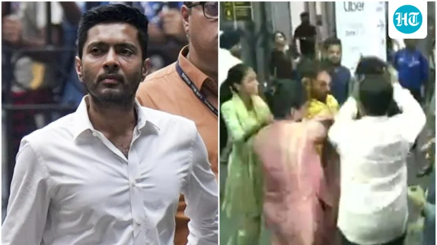Scuffle breaks out at Kolkata airport ahead of Abhishek Banerjee's arrival, supporter blames 'BJP person'