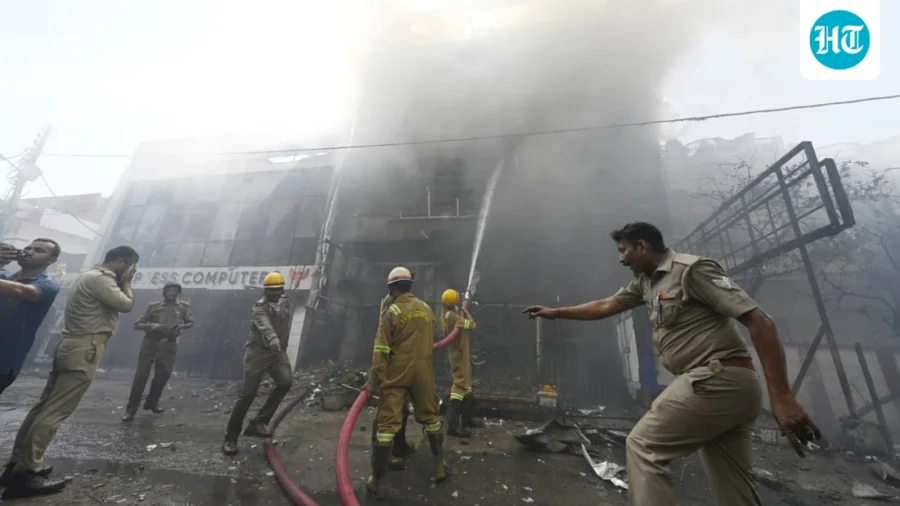 Lucknow fire news live updates: 15 dead, several trapped in Aliganj blaze; firefighters, police continue rescue work
