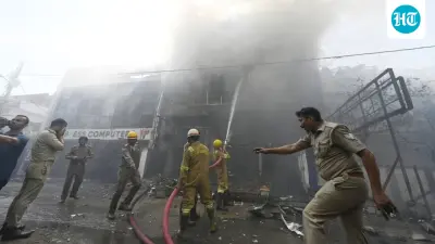 Lucknow fire news live updates: 15 dead, several trapped in Aliganj blaze; firefighters, police continue rescue work