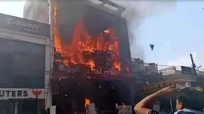 Lucknow: 4 feared dead as fire breaks out at coaching-cum-gaming zone