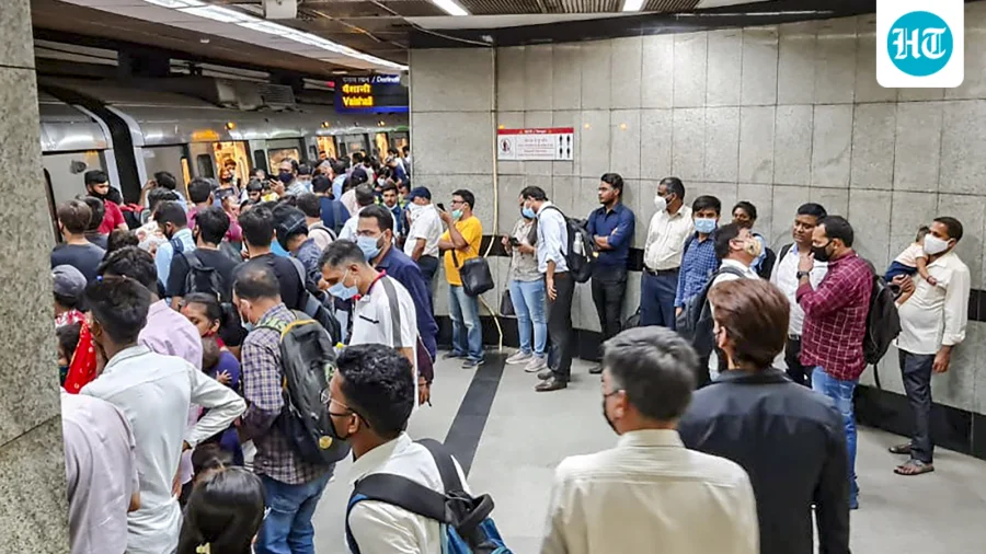 Delhi Metro's Blue Line hit by technical snag, services resume after significant delay