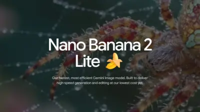 Google's new Nano Banana 2 Lite image model is its fastest and cheapest yet
