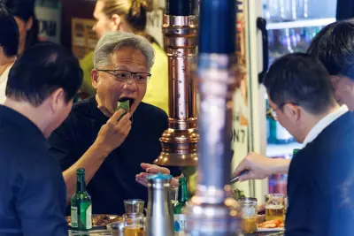 As Big Tech showers employees with perks to win the talent war, Nvidia built a nearly $5 trillion company by making people pay for their own lunch