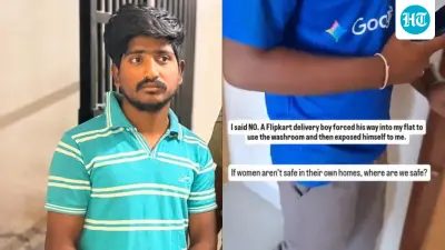 'Unsafe in my own home': Flipkart delivery agent enters Bengaluru woman's flat, makes obscene gesture, arrested