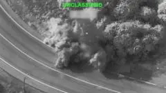US launches fresh wave of strikes as Iran says civilian infrastructure hit