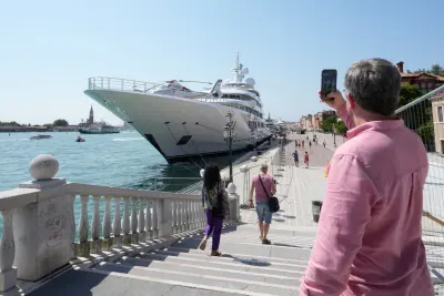 Trump’s billionaire envoy to Italy is on a ‘coastal diplomacy’ tour with his super yacht, but it’s enraging people in Venice. ‘It’s gross’