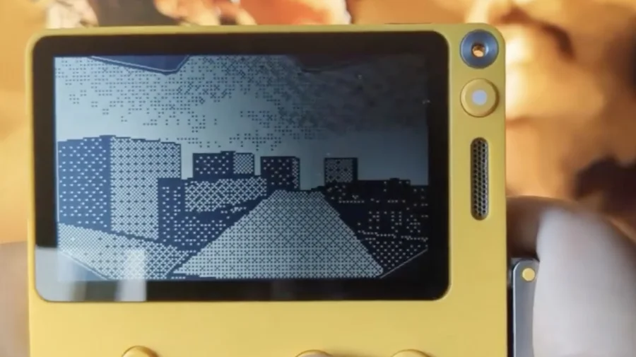 Check out this nifty 3D Playdate game demo