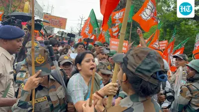BJP protests outside JPSC office, Cong HQ in Ranchi over exam lapses