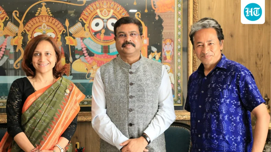 Dharmendra Pradhan's old post with Sonam Wangchuk, his wife goes viral: 'Appreciate their passion'