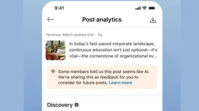LinkedIn says its AI slop button is working