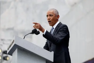 While Barack Obama urges Democrats to make AI a campaign issue, Trump downplays the need to slow development despite dire warnings 