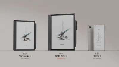 The new Boox Palma 3 comes with stylus support and an aluminum build